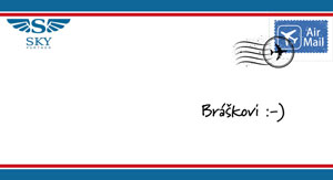 Dárková obálka SKY PARTNER
