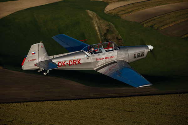 Akrobatický let Brno - Zlín Z-526