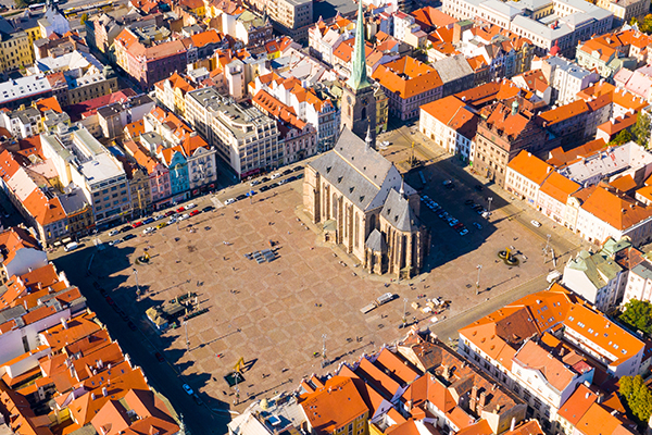 Vyhlídkové lety Plzeň